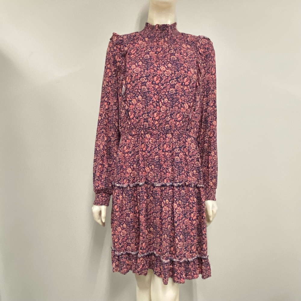 Susan Pink Floral Cottagecore Dress Extra Large XL